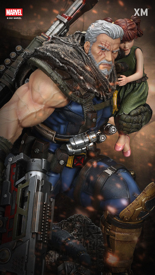 XM Studios Marvel Cable with Hope 1/4 Scale Statue