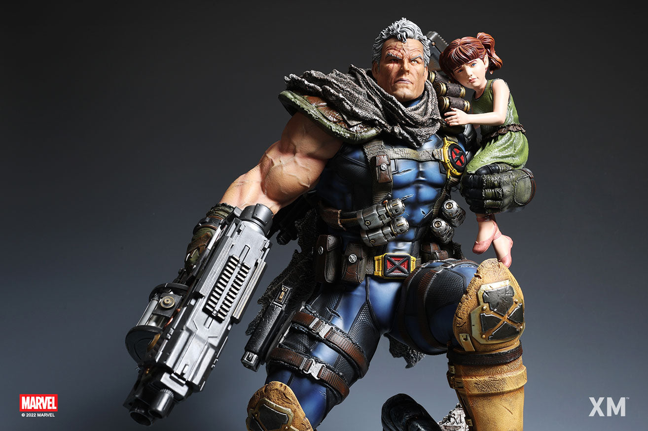 XM Studios Marvel Cable with Hope 1/4 Scale Statue