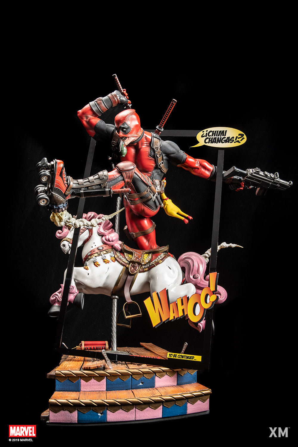 XM Studios Marvel Deadpool Ver B 1/4 Scale Statue