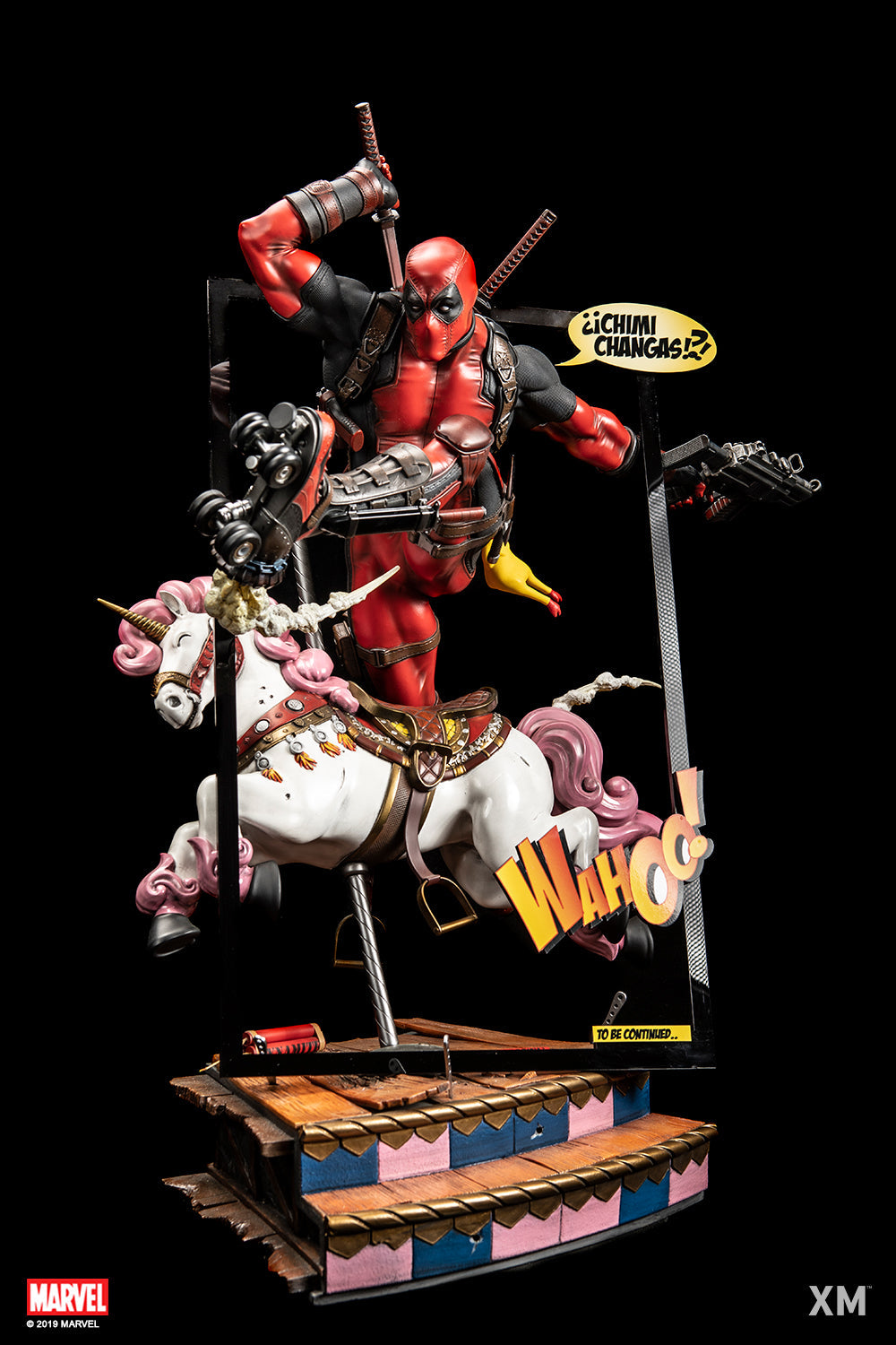 XM Studios Marvel Deadpool Ver B 1/4 Scale Statue