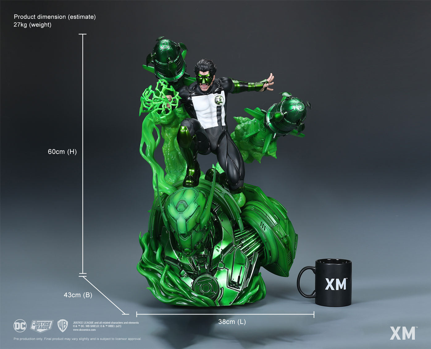 XM Studios DC Green Lantern - Kyle Rayner 1/4 Scale Statue