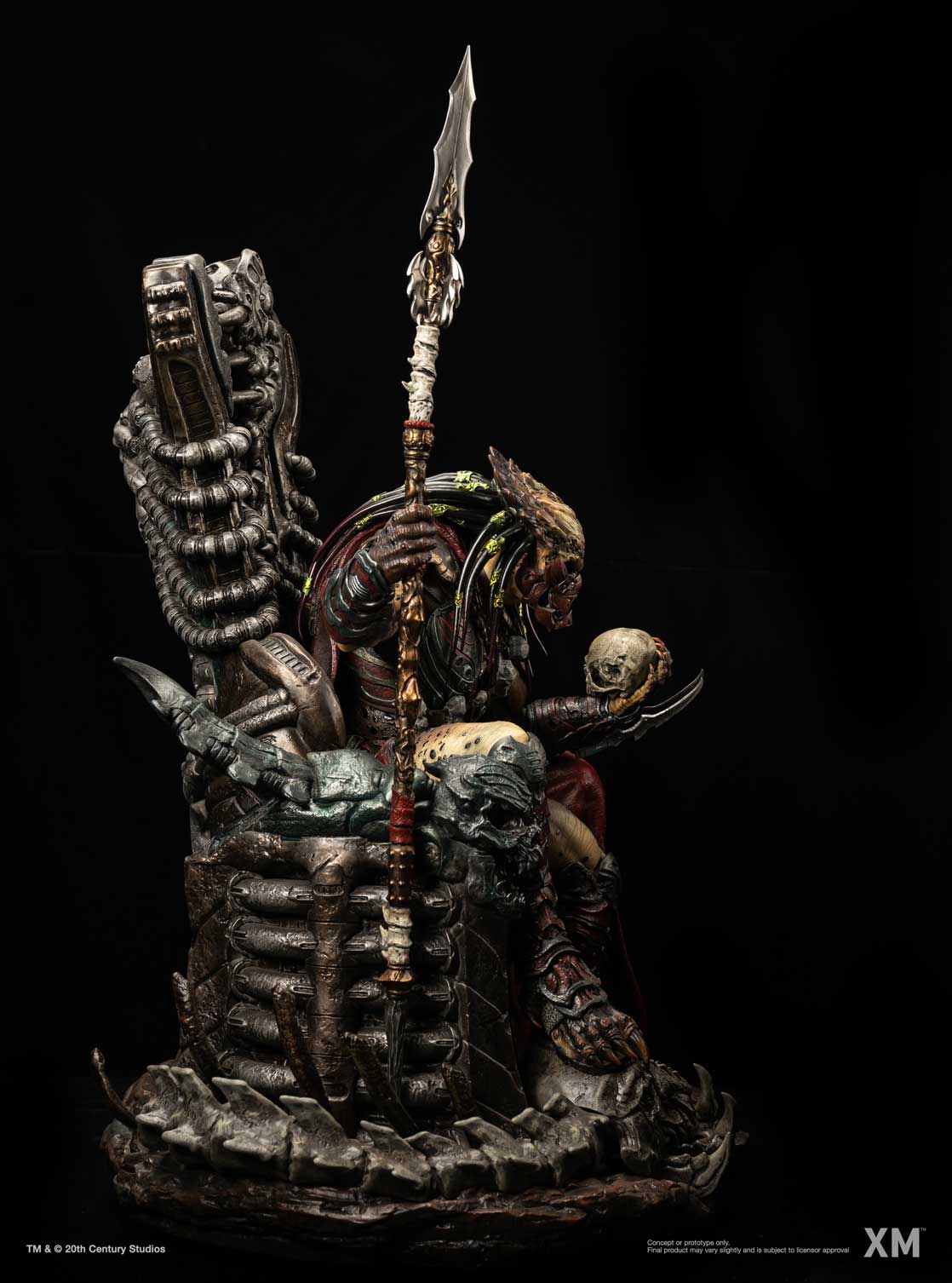 XM Studios Aliens vs Predators Predator King Supreme Scale Statue