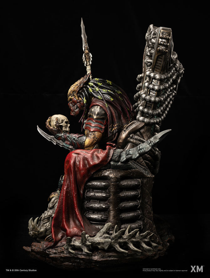 XM Studios Aliens vs Predators Predator King Supreme Scale Statue