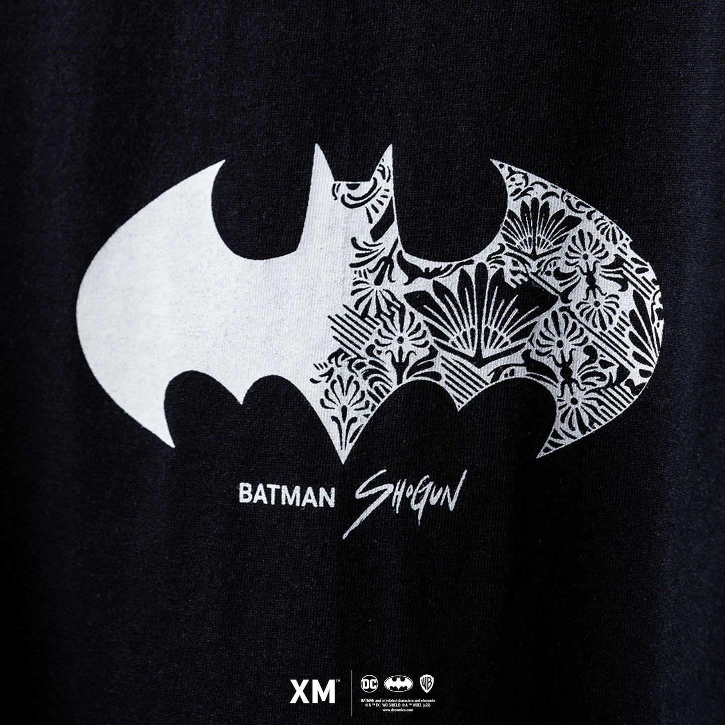 Batman Samurai Collection - Shogun-Inspired Logo (Black) Tshirt