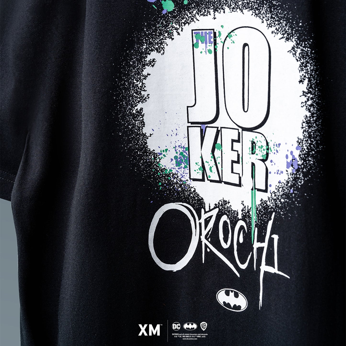 Batman Samurai Collection – Joker Orochi-Inspired Logo (Black) Tshirt